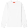 032C 032c Long Sleeve Embroidered Logo Chest Tee