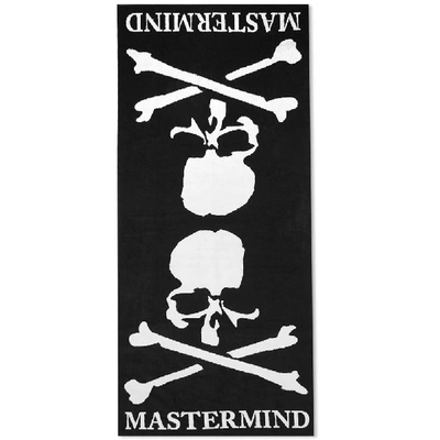 Mastermind Japan Mastermind World Skull Towel Set In Black