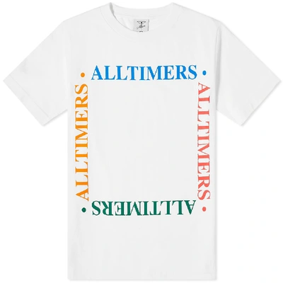 Alltimers Box Em Out Tee In White