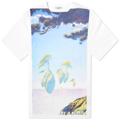 Valentino Floating Island Printed T-shirt In White