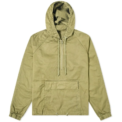 Save Khaki X New Balance Utility Anorak In Green