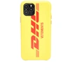 Vetements Yellow Dhl Edition Logo Iphone 11 Pro Case In Yellow
