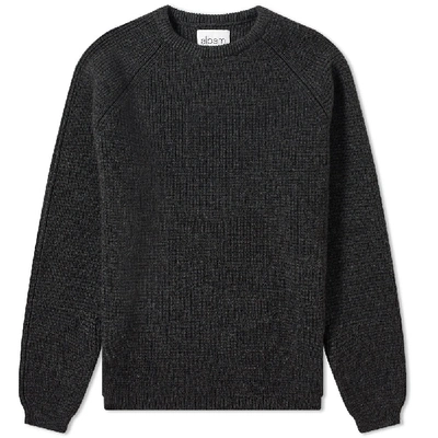 Albam Heavy Gauge Crew Knit In Grey