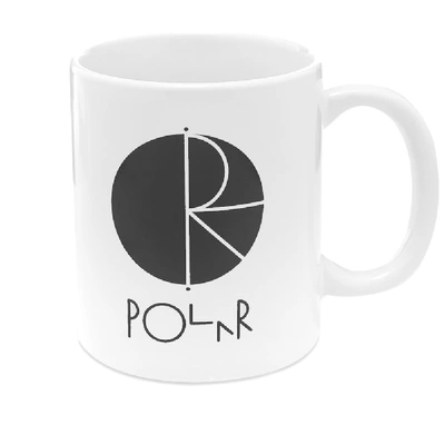 Polar Skate Co . Fill Logo Mug In White