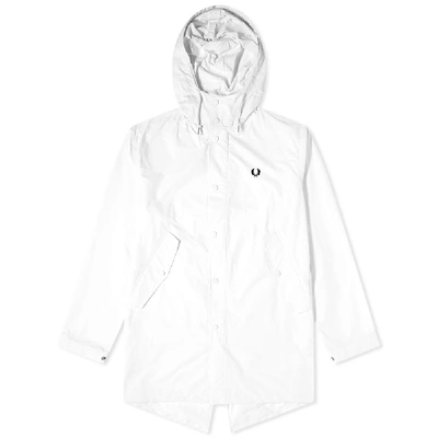Fred Perry Authentic Fishtail Parka In White