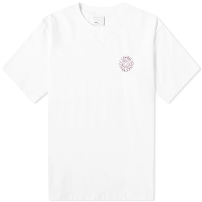 Adsum Stamp Logo-print Cotton-jersey T-shirt In White