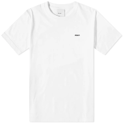 Adsum Core Logo Tee In White