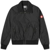 Cav Empt Zipped Bomber Jacket In Black