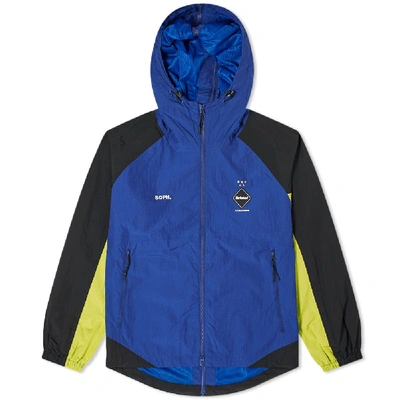 F.c. Real Bristol Separate Wide Jacket In Blue