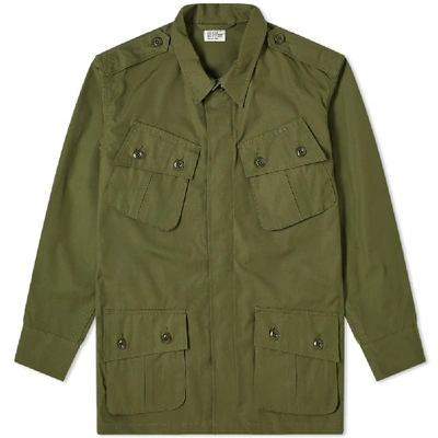 The Real Mccoys The Real Mccoy's Tropical Combat Coat In Green