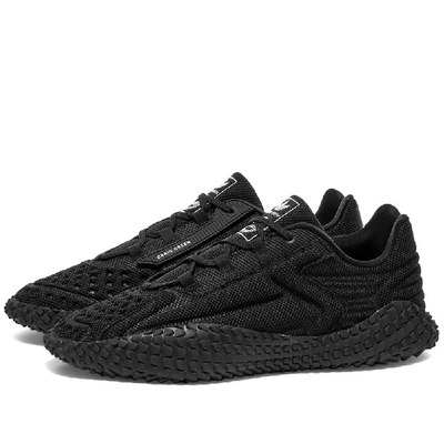 Adidas Consortium Craig Green Kontuur Kamanda I Rubber-trimmed Mesh Sneakers In Black