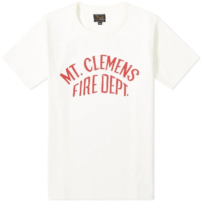 The Real Mccoys The Real Mccoy's Joe Mccoy Mt. Clemens Tee In White