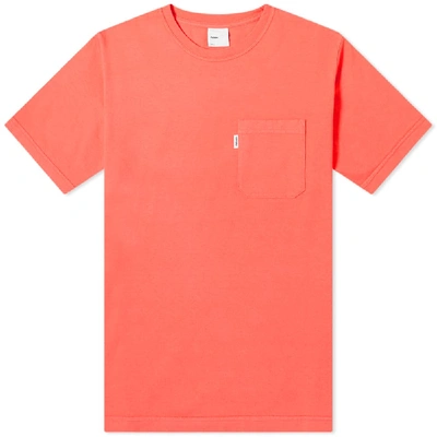 Adsum Pocket Tee In Orange