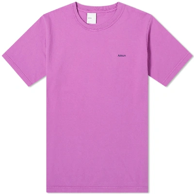 Adsum Core Logo Tee In Purple