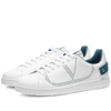 Valentino Garavani Backnet Low Top Leather Sneakers In White