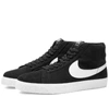 Nike Sb Zoom Blazer Mid Sneakers 864349-002 In Black