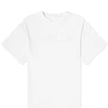 Cole Buxton Script Logo Tee In White