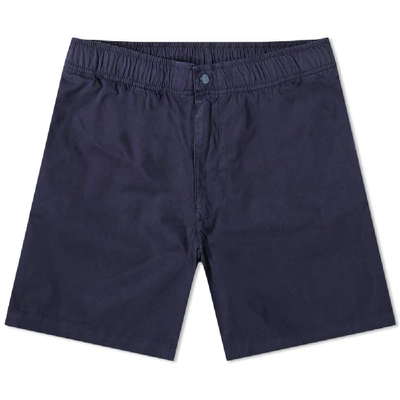 Adsum Bank Drawstring Short In Blue