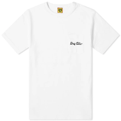Human Made Logo-print Cotton-jersey T-shirt In White