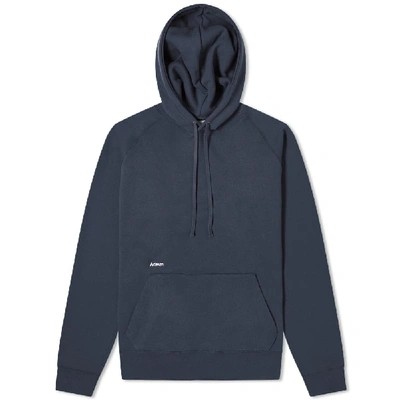 Adsum Core Logo Hoody In Blue