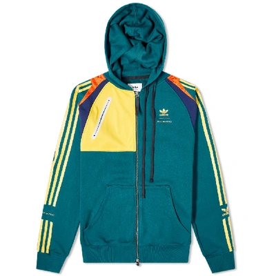 Adidas Consortium X Bed Jw Ford Zip Hoody In Green