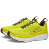 Hoka One One Bondi 6 Rubber-trimmed Mesh Running Sneakers In Yellow