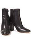 GIANVITO ROSSI MILANO LEATHER ANKLE BOOTS,3074457345622891669
