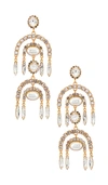 ELIZABETH COLE EVAN EARRINGS,ELIZ-WL278