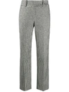 ERMANNO SCERVINO HOUNDS TOOTH PRINT TROUSERS