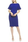 Alexia Admor Dolman Sleeve Sheath Dress In Cobalt