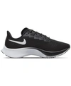Nike Air Zoom Pegasus 37 Running Shoe In Black, White