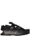 SANKUANZ DOUBLE STRAP SANDALS