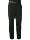 BRUNELLO CUCINELLI BRASS-EMBELLISHED TAILORED TROUSERS