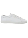 Saint Laurent Sneakers Casual Rubber Sole In Optic White