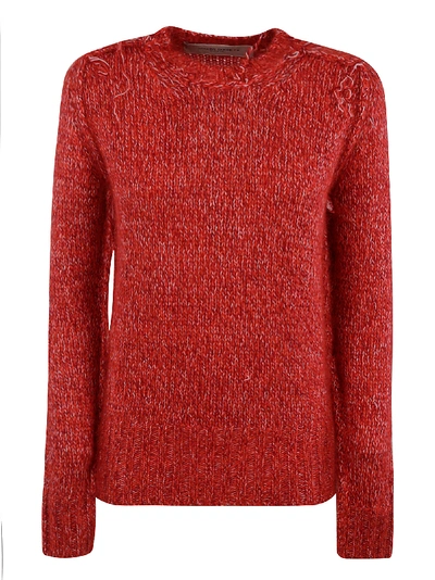 Golden Goose Anna Maria Sweater In Tango Red