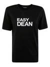 Dsquared2 Easy Dean T-shirt In Black