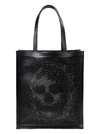 ALEXANDER MCQUEEN SKULL STUDDED TOTE BAG,11428588