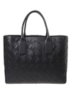 BOTTEGA VENETA INTRECCIATO WEAVE TOTE BAG,11428541