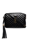 SAINT LAURENT LOU QUILTED LEATHER CAMERA BAG