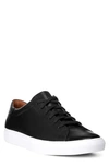 Polo Ralph Lauren Jermain Leather Sneaker In Black