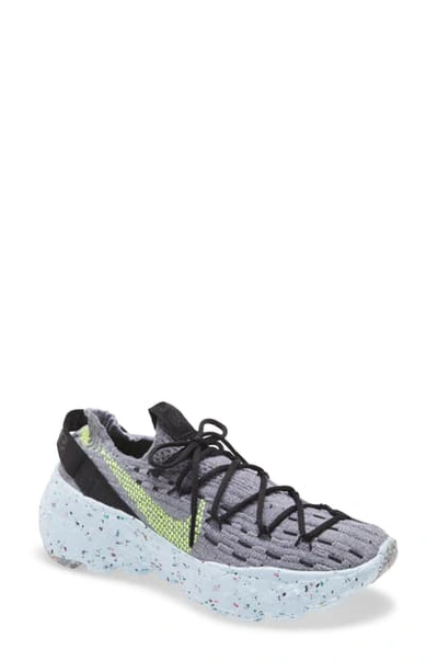 Nike Space Hippie 04 Trainers Cd3476-001 In Grey/volt