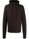 Bottega Veneta Brown Double-face Hoodie In Brown