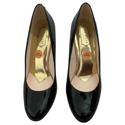 Pre-owned Ted Baker Black Patent Leather Heels
