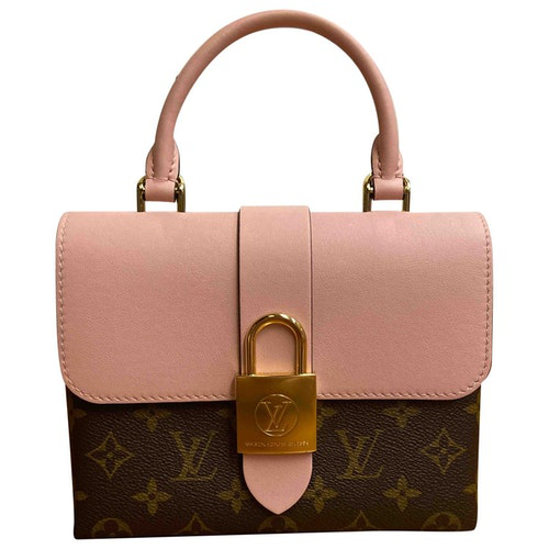 Pre-Owned Louis Vuitton Locky Bb Pink Cloth Handbag | ModeSens