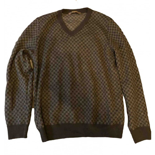 Pre-Owned Louis Vuitton Brown Wool Knitwear & Sweatshirts | ModeSens