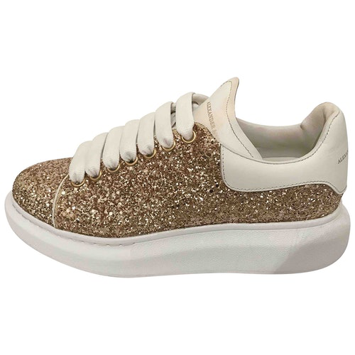 sparkly alexander mcqueen trainers