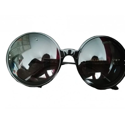 Pre-owned Bottega Veneta Black Sunglasses
