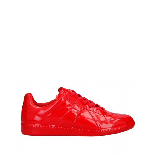 red low top maison margiela