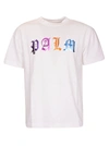 PALM ANGELS GOTHIC LOGO T-SHIRT,11429258