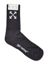 OFF-WHITE DIAGONAL ARROW SOCKS,11429166